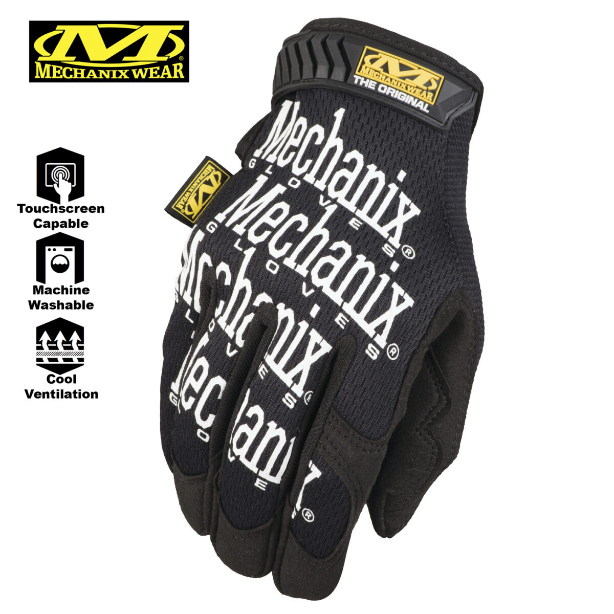 Перчатки Mechanix Work Original Black - Mechanix