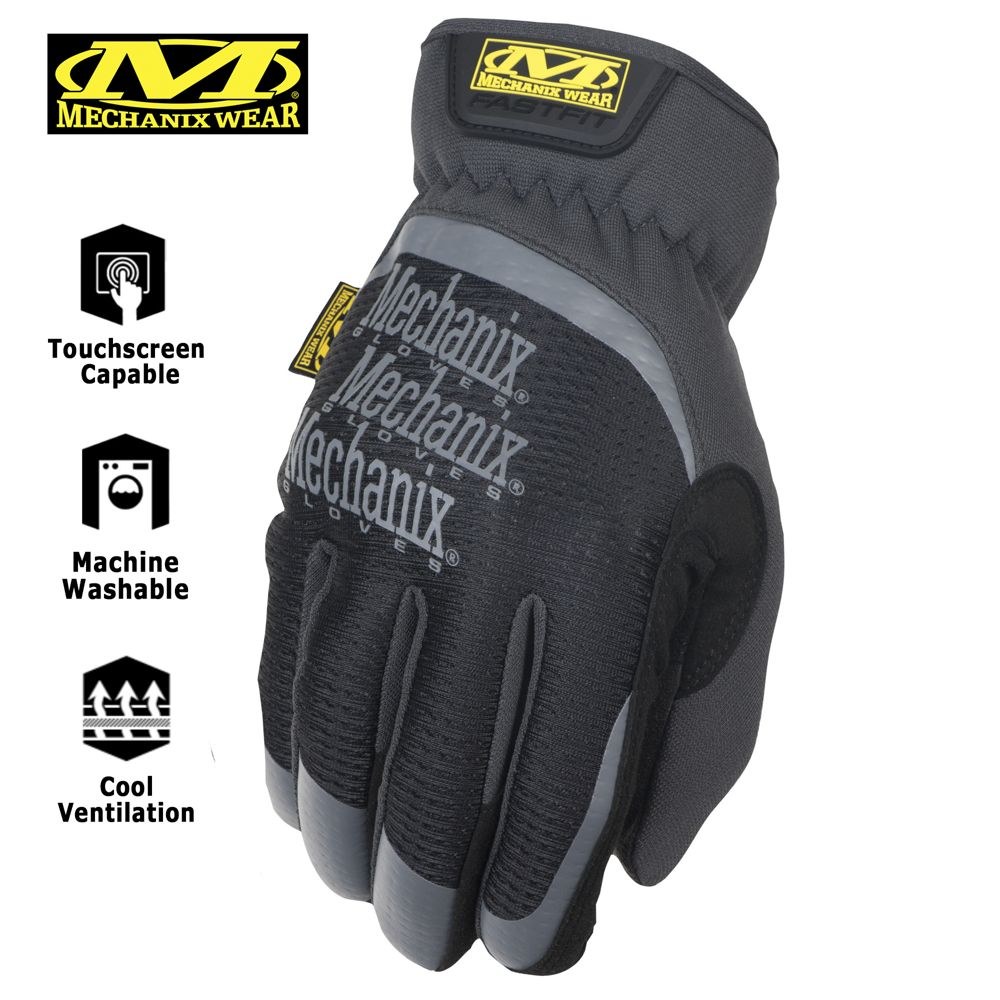 Mechanix Work FastFit Black