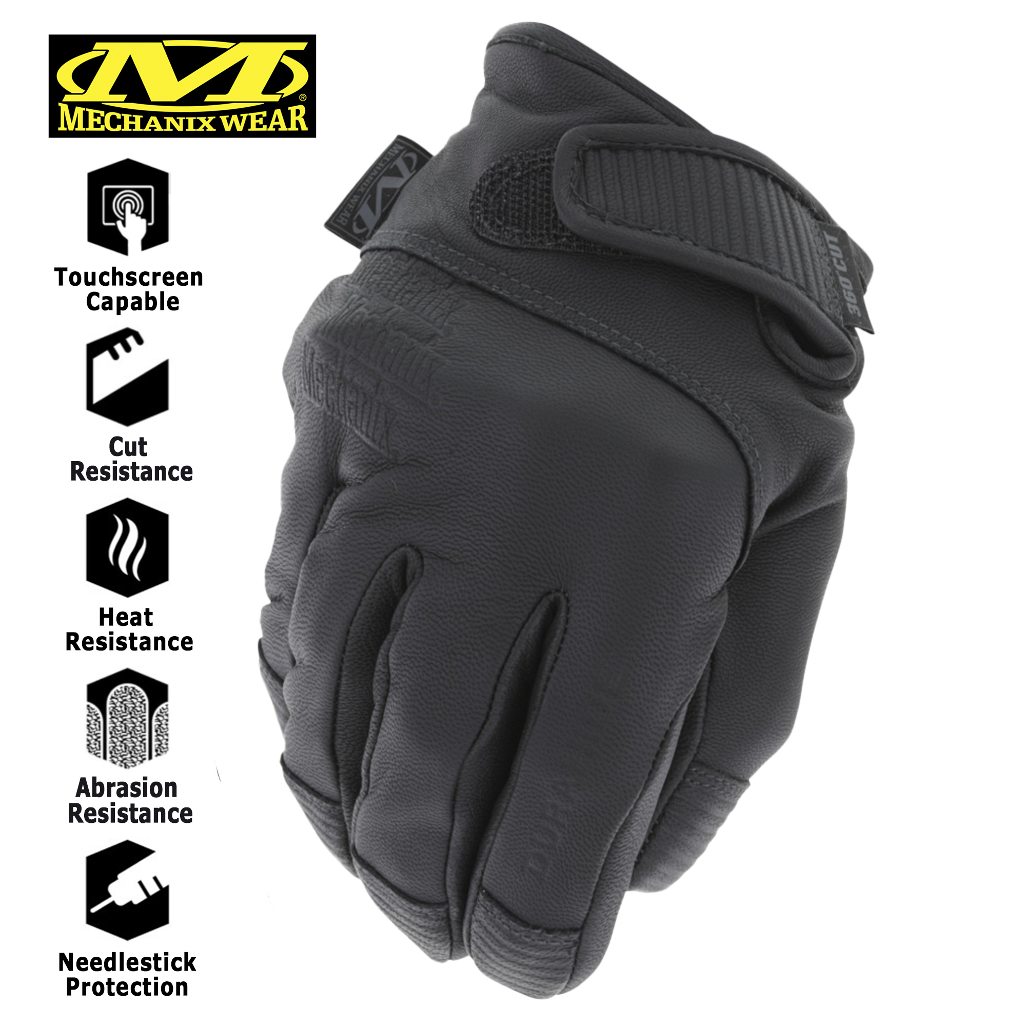 Mechanix Durahide Leather Needlestick